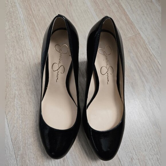 New Jessica Simpson Dylexi Platform Patent Leather Pump - Picture 5 of 12